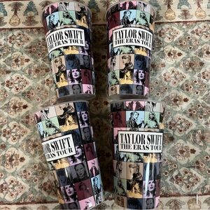 Taylor Swift the eras tour large cups set of 4